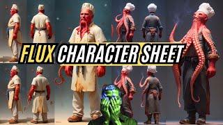 FLUX and ControlNet for Consistent Character Creation