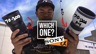 Sony 70-300 F/4.5-5.6 G OSS vs Sony 70-200 F4 G OSS | Which One to Buy?