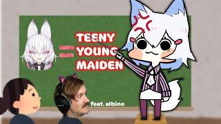 Tenma Failing to Disprove Hag Status (ft. albino) | Tenma Maemi #phaseclips #kanpainiki #vtuberclips