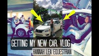 GETTING MY NEW CAR VLOG!!! | Hannah Lea Equestrian