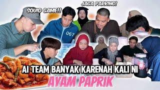 AYAM MASAK PAPRIK AYRA JADI BODYGUARD CONTENT EMNY!!?‍️