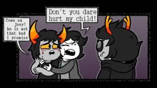 Joey vs. Dammek - Hiveswap Comic Dub