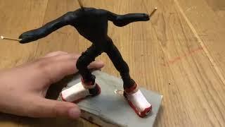 Making shadow from sonic in clay