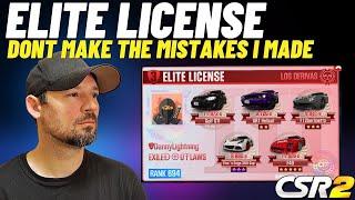 CSR2 Elite License Guide, Which Cars To Elite