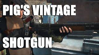 Fallout 4 Mod Review - Pig's Vintage Shotgun - Winchester 1897