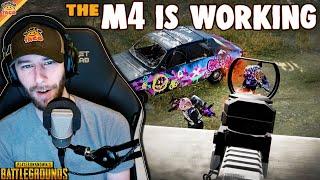 The M4 is Putting In Work ft. HollywoodBob | chocoTaco PUBG Erangel Duos Gameplay