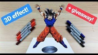 3D Art! Goku Ultra Instinct Spirit Bomb! + GIVEAWAY | TolgArt