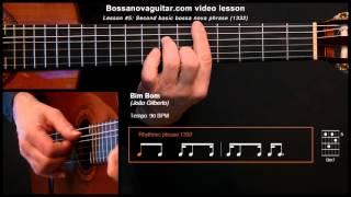 Bim Bom - Bossa Nova Guitar Lesson #5: Second Basic Phrase