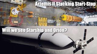 Starship flight test six completed while Artemis II stacking begins and then goes back on hold