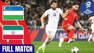 Uzbekistan vs. IR Iran – Full Match | AFC Asian Qualifiers™ Road to 26