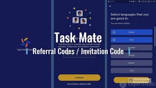 Google Task Mate Latest Invite Codes | Task Mate Referral code | Taskmate working codes