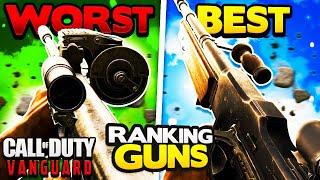 Vanguard BEST GUNS ranking from WORST to BEST (Best Class Setups)