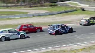 LATVIAN - LITHUANIAN RALLYCROSS CHAMPIONSHIP 1st Round Bikernieki 2023 Crash Action Jump