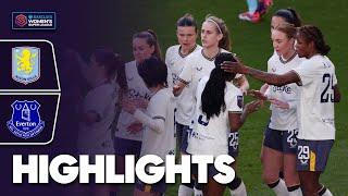 Toffees Capitalise On Villa Mistakes | Aston Villa v Everton | Barclays WSL 2024-25