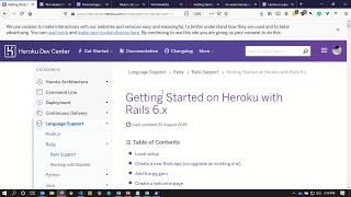 Rails 6 Deployment on Heroku