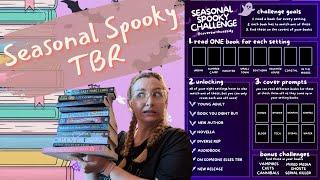 Seasonal Spooky Challenge TBR!  Let's get spooooky!