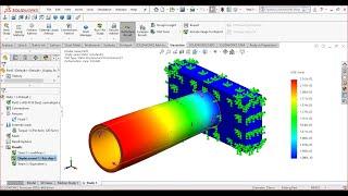 Solidworks Tutorials | Simulations | Stress And Strain Analysis | Torque On Shaft