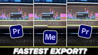 Testing the FASTEST Video RENDERING Option in Adobe Premiere Pro!