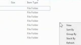 How to sort folders by Date modified in descending order in Windows 7