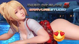 Yukino has an awesome surprise| 4k Dead or Alive Gravure Studio mods