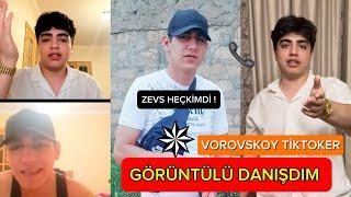 VOROVSKOY SİMBA İLƏ GÖRÜNTÜLÜ DANIŞDIM ! - QALMAQAL