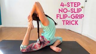 4-Step No-Slip Flip-Grip Yoga Trick with Shana Meyerson YOGAthletica