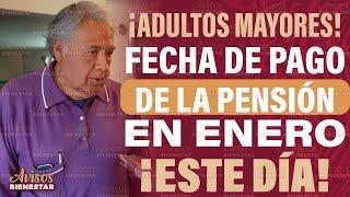 ¡ESTO PASARA! el 2 de enero 2025 ADULTOS MAYORES con la pensión