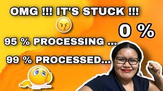 WHAT TO DO ON YOUTUBE VIDEO UPLOAD STUCK AT 0%, 95% or 99% PROCESSED| |MY QUICK FIX TUTORIAL