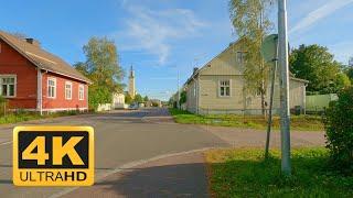 【4K】 Sunny Evening Walk at the Suburbs in Finland - Viinikka, Tampere