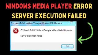 How to Fix Windows Media Player "Server Execution Failed" Error in Windows 11