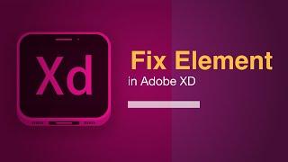 How to Fix Element in Adobe XD While Scrolling | Adobe XD Scrolling Prototyping