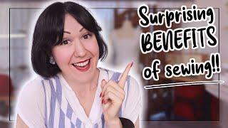 7 OTHER things that SEWING makes you GOOD at!!