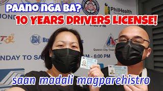 LTO 10 YEARS DRIVERS LICENSE RENEWAL!