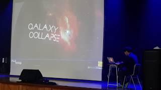 I play osu! mania on school talent show :)  play galaxy collapse.[Nanachi]