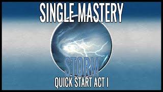 Titan Quest Storm Single Mastery - Act 1 Quickstart