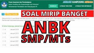 Asli Soal ANBK (AKM) SMP 2021 : Gladi Bersih ANBK (AKM) SMP 2021