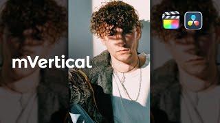 mVertical — Free Vertical Video Adjustment Plugin for Final Cut Pro and DaVinci Resolve — MotionVFX