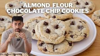 Almond Flour Chocolate Chip Cookies (Soft & Chewy)