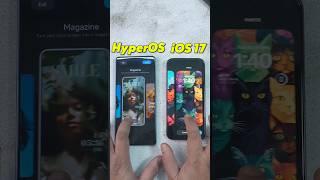 Apple iOS17 vs Xiaomi HyperOS - iPhone Vs Android