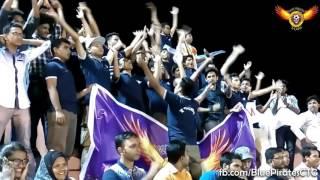 Blue Pirates's Activities at Stadium during Dhaka Mohammedan And Chittagong Abahani Match