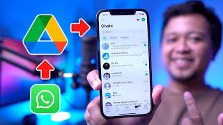 MUDAH BANGET! Cara Restore Whatsapp Dari Google Drive Ke iPhone