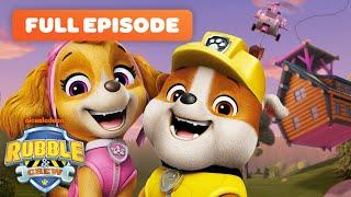 Rubble & PAW Patrol Skye's Rescue Mission to Build a Mountain Lodge! FULL EPISODE | Rubble & Crew