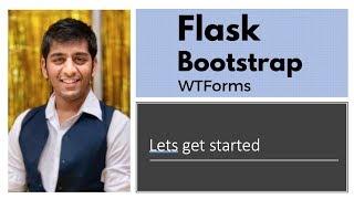 Complete Tutorial on All Flask WTF Forms with Bootstrap Python #1