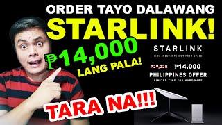 PAANO MAG ORDER NG STARLINK NA MAKUKUHA NATIN SA HALAGANG 14,000 PESOS LANG /CHECK THIS VIDEO / 2024