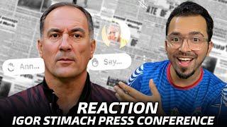 Igor Stimach Press conference full reaction! Igor stimach Blames AIFF For India's World Cup Failure!