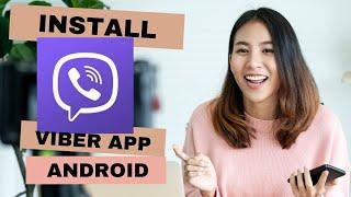 How To Download And Install Viber App On Android Devices? Get Viber Messenger  Tutorial