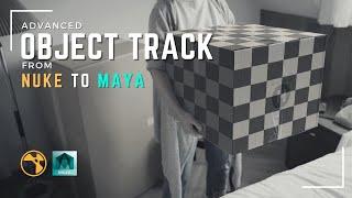 How to Object track From Nuke to MAYA | Advanced Object tracking tutorial |  Nuke tutorial Tracking