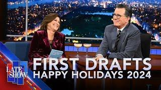 First Drafts: Happy Holidays 2024 with Evie Colbert