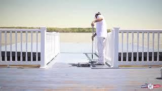 Staining A Dock