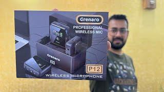 Grenaro P12 Wireless Microphone Genuine Review | drsaabvlogs | Best wireless microphone